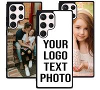 Personalised Case For Samsung Galaxy S21 Ultra, Personalised Image/Picture/Text/Logo Custom Design Shockproof Cover, Customised Gift for Birthday, Wedding, Father Mothers Day, Special Moments