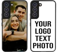 Personalised Case For Samsung Galaxy S25 Plus, Personalised Image/Picture/Text/Logo Custom Design Shockproof Cover, Customised Gift for Birthday, Father Mothers Day, Special Moments (Galaxy S25 Plus)