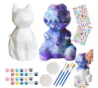 Personalised Cat Night Light - Creative Activity, Artistic Learning by Light Drawing, Creative Party Set - For Girls, Boys, Home, Birthday, Classroom