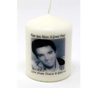 Personalised Cellini Candle Gift, Special Elvis Presley Keepsake for Any Special Occasion!