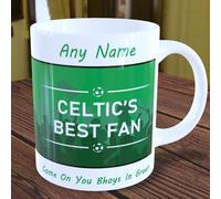Personalised Celtic Mug - Best Fan Football Cup Gift