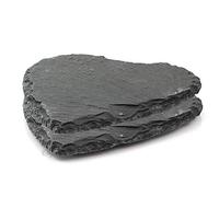Personalised Charles Hendon Slate Heart Coasters - Home Décor, Housewarming Gift, Wedding Favour (Design 1, 2)