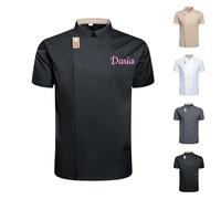 Personalised Chef Work Uniforms, Custom Names Chef Outfits for Restaurant, Hotel, and Western Restaurant Kitchens, Unisex
