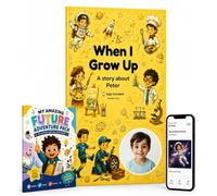 Personalised Children’s Story Book - Turn Your Child into the Hero with Custom Name & Photo - What I Could Be When I Grow Up