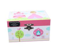 Personalised Children's Musical Jewellery Box (Princess)