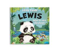 Personalised Childrens Storybook - Little Panda Helps to Save the Planet (Lewis)
