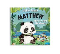 Personalised Childrens Storybook - Little Panda Helps to Save the Planet (Matthew)