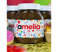 Personalised Chocolate Gift Box for Nutella 750g Jar, Chocolates Gift Box for Every Occasion, Personalised Chocolate Gift, Chocolate Valentines Gifts For Her, Chocolate Gift Box (Celebration Edition)