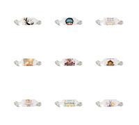 Personalised Chocolate Neapolitans Coins Love Heart Rolls Girls Boys Eid Murbarak Happy Hanukka Birthday Holy Comunion Christening Baptism Party Favours Sweets Christmas (20, Love Heart Rolls)