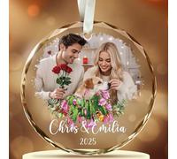 Personalised Christmas Bauble with Photo