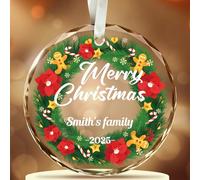 Personalised Christmas Bauble with Photo