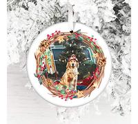Personalised Christmas Ceramic Bauble - Gift Edition - Keepsake Decoration - Add A Name & Message (Photo Upload)