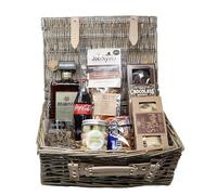 Personalised Christmas Disaronno Amaretto Alcohol Hamper with Engraved Glass Tumbler