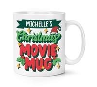 Personalised Christmas Movie Mug 10oz Mug Cup
