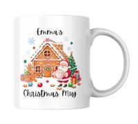 Personalised Christmas Mug, Festive Xmas Eve Gift, Childrens Hot Chocolate Mug, Christmas Cracker Gift, Gift for Kids