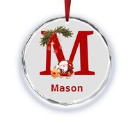 Personalised Christmas Ornaments 2024 - Custom Name Baubles for Tree Decorations - Ornament Gifts for Family