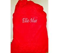 Personalised Christmas Santa Sack, Name Embroidered, (100x75cm) (Extra Large)