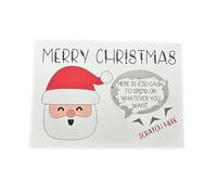 Personalised Christmas Scratch Card - Custom Message Reveal Gift | Reindeer Design | Fun Interactive Scratch-Off Christmas Card for Family, Friends, Kids & Adults