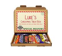 Personalised Christmas Selection Treats Sweets Gift Box Kids Hamper Stocking Children Present (Chocolate Xmas D3)