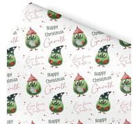 Personalised Christmas Wrapping Paper - Custom Gift Wrap Sprouts Design Fun Novelty Gift Wrap Roll For Children or Adults