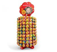 Personalised Chupa Chups Photo Tower - Personalised Chupa Chups Lollipop Tower with the Photo of Your Choice, 200 Lollipops in Various Flavours, Perfect for Parties and Sharing