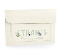 Personalised Classic Pooh Bear Hundred Acre Wood Pregnancy/Maternity Notes Document Folder - Keep NHS Medical Notes Safe - IVF Journey