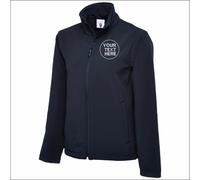 Personalised Classic Softshell Jacket Custom Work Wear Embroidered Uneek UC612