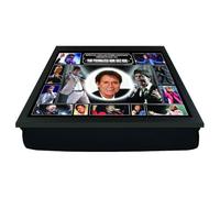 Personalised Cliff Richard Lap Trays with Bean Bag Cushion | Customisable