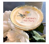 Personalised Cocktail Hen Party Design Edible Cocktail Drink Toppers x 1 Sheet (15 x 2" Inches)