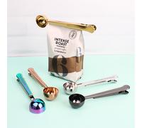 Personalised Coffee Spoon and Bag Clip