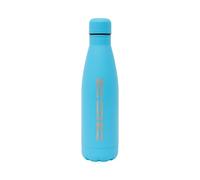 Personalised Cola Bottle Flask - Custom Laser Engraved Stainless Steel Water Bottle | Double Wall Insulated | Premium Gift Ready Bottle | 500ml & 750ml (Aqua, 500ml)