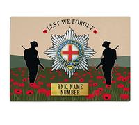 Personalised Coldstream Guards Chopping Board Military Worktop Saver Gift VPCH07