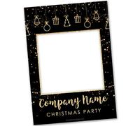 Personalised Company Christmas Selfie Frame | Christmas Selfie Frame for Wall | Xmas Wall Decorations | Christmas Back Drop for Wall | Christmas Selfie Frame Indoor | Office