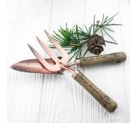 Personalised Copper Trowel and Fork Set