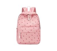 Personalised Corduroy Backpack, Personalized Large Capacity Laptop Backpack - Custom Name Lightweight Travel School Bag, Vintage Daypack for Women Men, Gift for Student (Light pink)