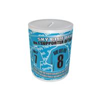 Personalised Coventry Football Shirt Ceramic Money Box Gift