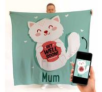 Personalised Create Your Own Fleece Blanket