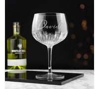 Personalised Crystal Gin Goblet