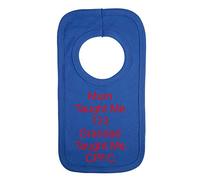 Personalised Crystal Palace Style BIB - Grandad Taught Me 123 - Beautifully Embroidered Gift