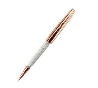 Personalised Crystal Pen, Pretty Pen in Rose Gold, Gold or Silver Engraved with any Name (Rose Gold)