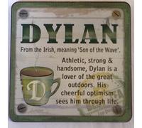 Personalised Cuppa Coasters Dylan