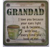 Personalised Cuppa coasters.. Grandad