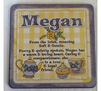 Personalised Cuppa Coasters Megan