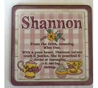 Personalised Cuppa Coasters Shannon