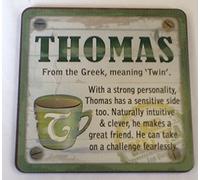 Personalised Cuppa Coasters Thomas