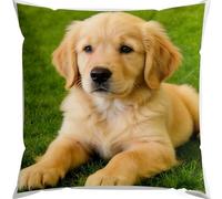 Personalised Cushion Cover with Custom Photo and Text, Soft Pillow Case for Valentine's Birthday Mother's Day Wedding, Single or Double Side Print (Image)