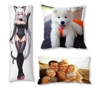 Personalised Cushion Cover with Photo, Custom Body Pillow Cases, Cod123