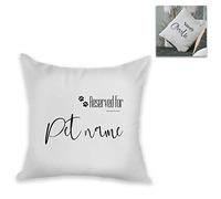 Personalised Cushion, Reserved for Pet Name, Personalise with Any Pet's Name