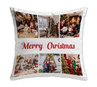 Personalised Cushions Pillow With Photo, Custom Pillow Case with Any Text & Imag, Customisable Pillows for Adults Kids Gifts for Mum, Dad, Boyfriend, Girlfriend, Family, Birthday Decorative Pillows