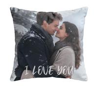 Personalised Cushions Pillow With Photo, Custom Pillow Case with Any Text & Imag, Customisable Pillows for Adults Kids Gifts for Mum, Dad, Boyfriend, Girlfriend, Family, Birthday Decorative Pillows